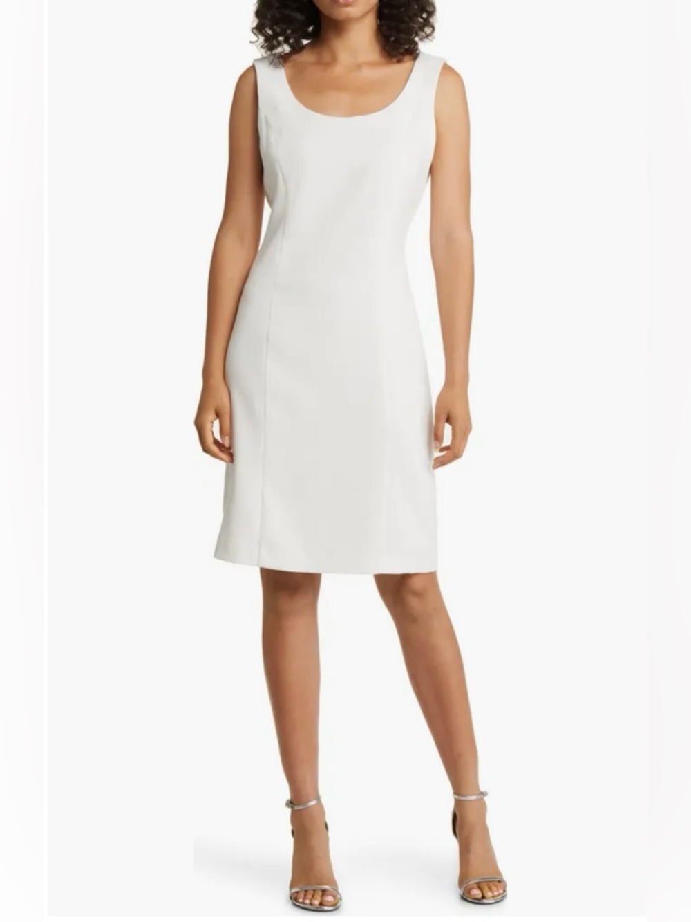NWT Tahari Arthur S. Levine | Ivory Pearl-Trimmed Dress & Jacket Suit Set | Sz 2 - Picture 7 of 10